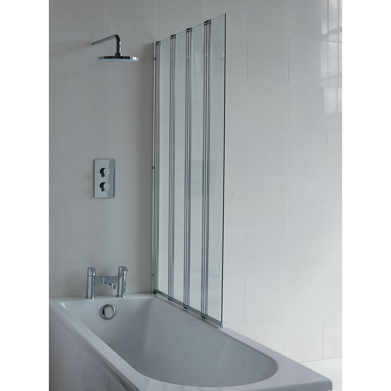 Four-panel bathscreen