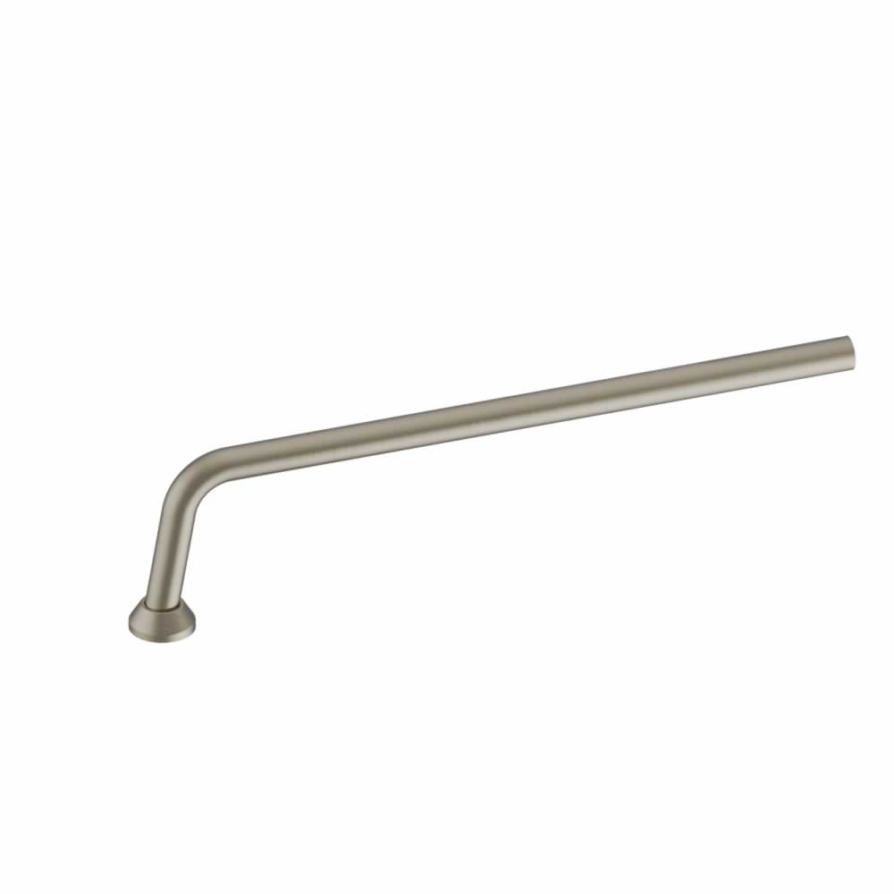 P Trap' Connection Pipe Brushed Nickel