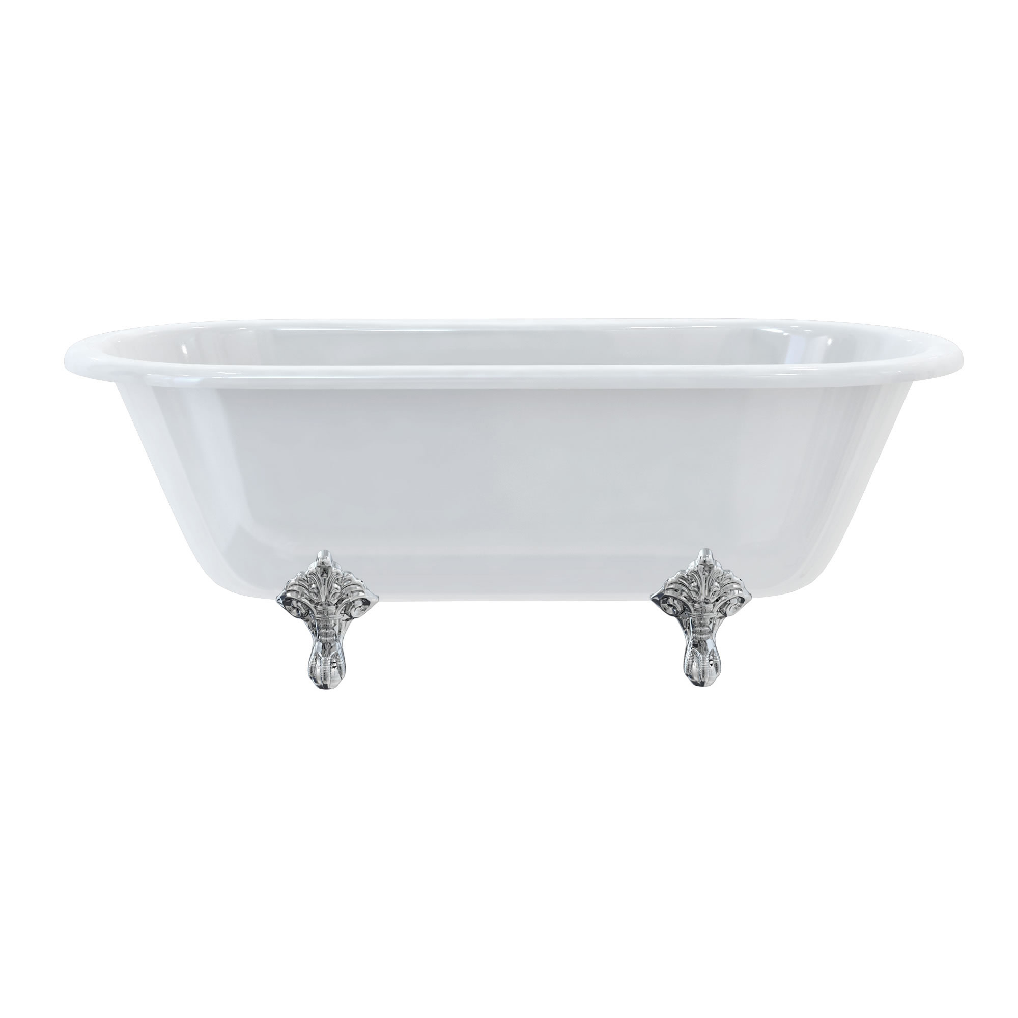 Windsor double ended 170cm bath with standard legs