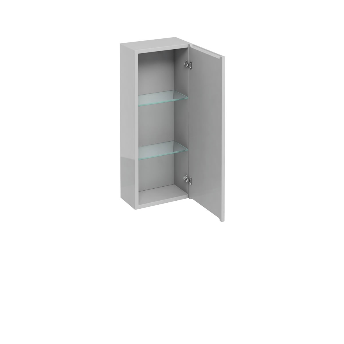300 single door wall cabinet - Light grey