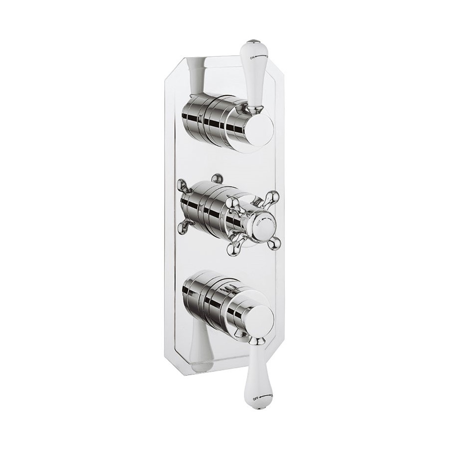 Belgravia Lever Thermostatic Shower Valve with 2 Way Diverter