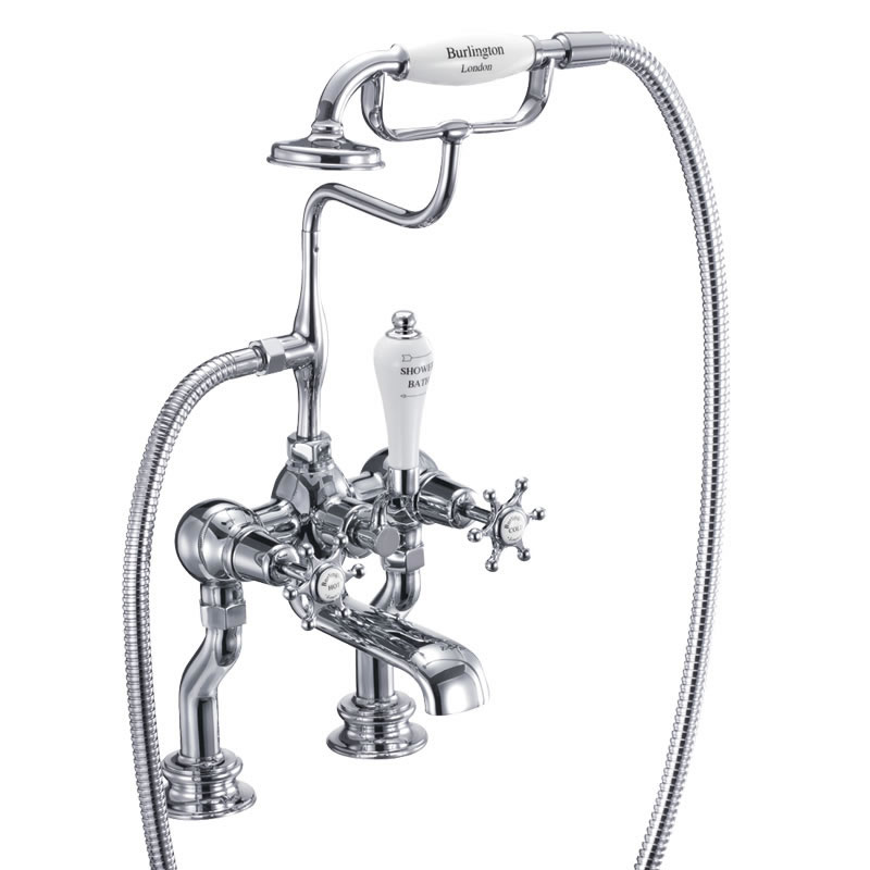 Birkenhead Regent bath shower mixer - deck mounted