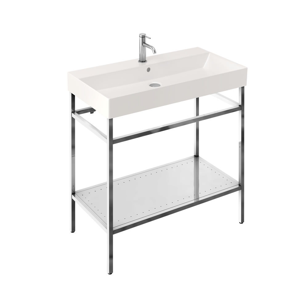 Frame stand for 850 basin - stainless steel
