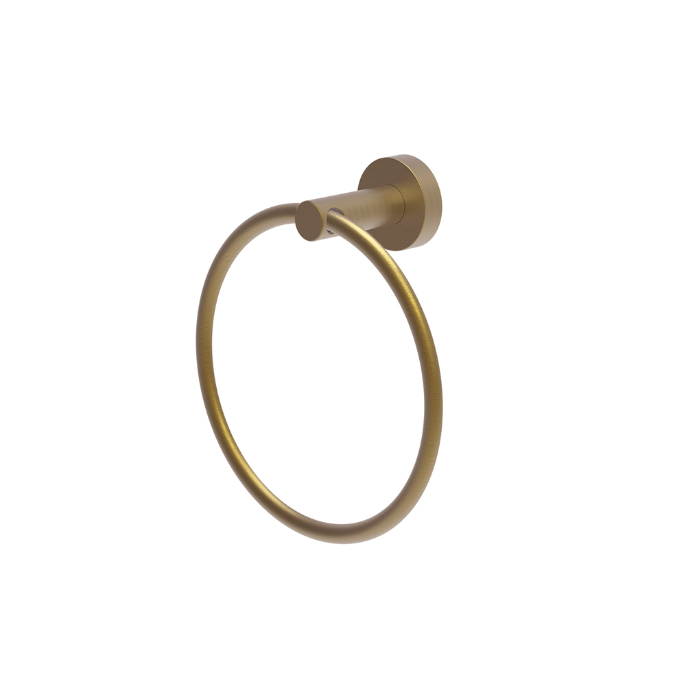 Hoxton Towel Ring Brushed Brass