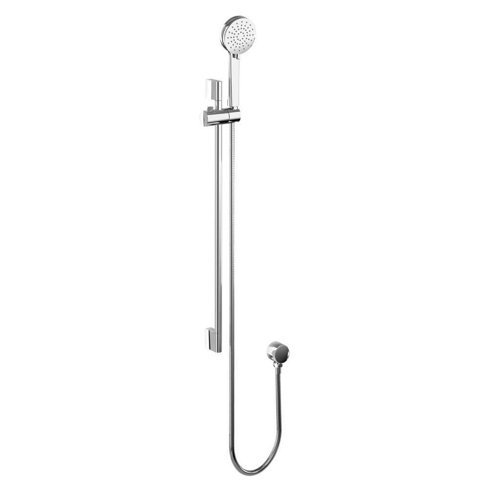 Hoxton shower set with outlet elbow chrome