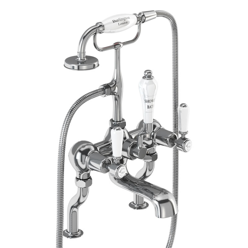 Kensington bath shower mixer - deck mounted