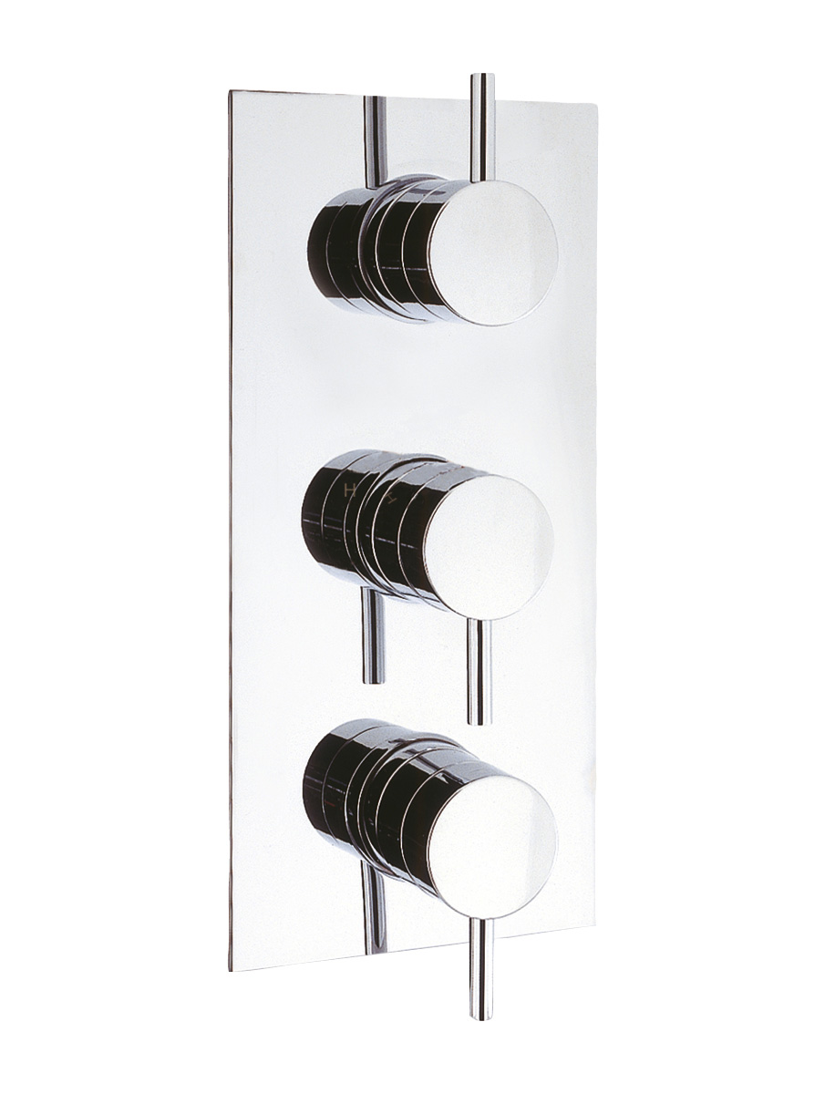 Kai Lever thermostatic shower valve with 3 way diverter
