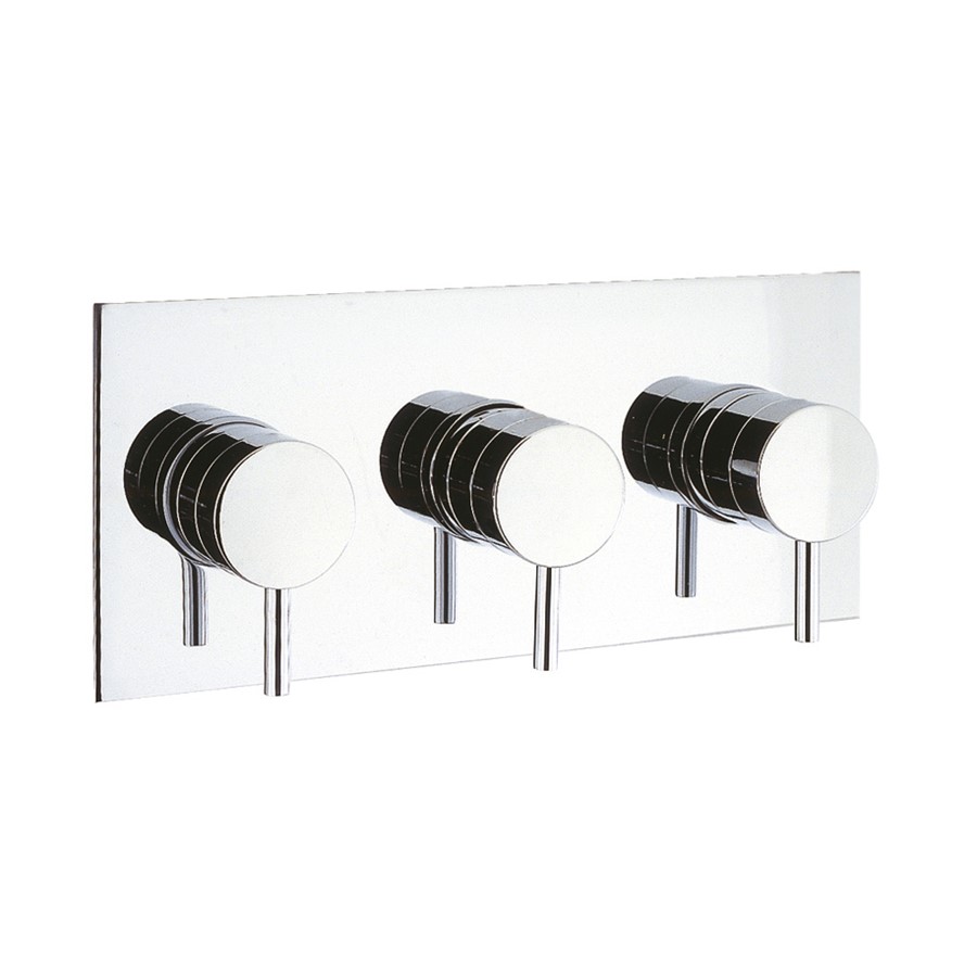 Kai Lever Thermostatic Shower Valve with 3 Way Diverter