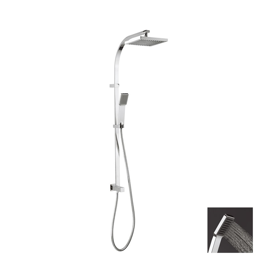 Planet Shower Diverter with Fixed Head & Hand Shower