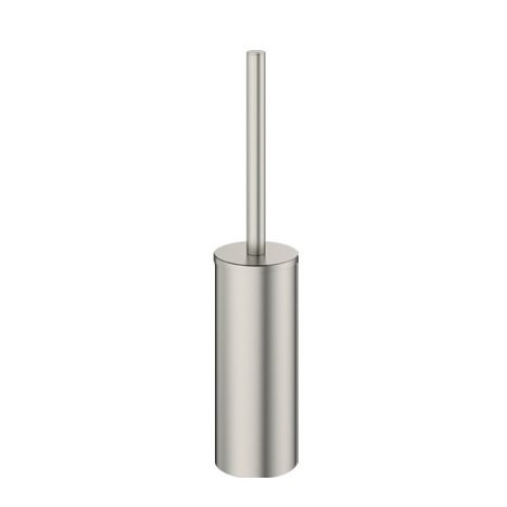 Mike Pro toilet brush holder Brushed stainless steel effect