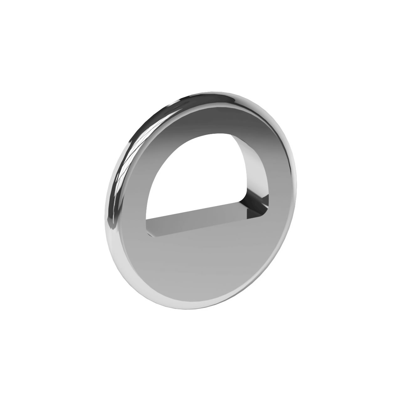 Chrome Plated overflow ring without logo