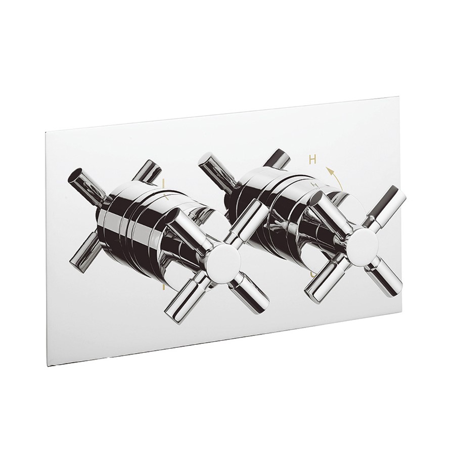 Totti II Thermostatic Shower Valve with 2 Way Diverter