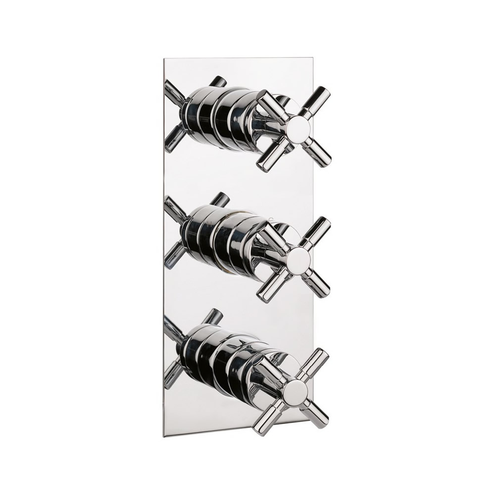 Totti II Thermostatic Shower Valve with 3 Way Diverter