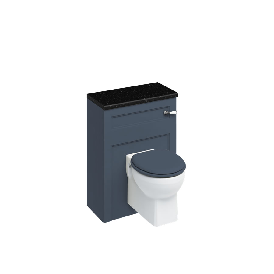 60 Wall hung WC Unit (including the cistern tank - lever flush ) - Blue
