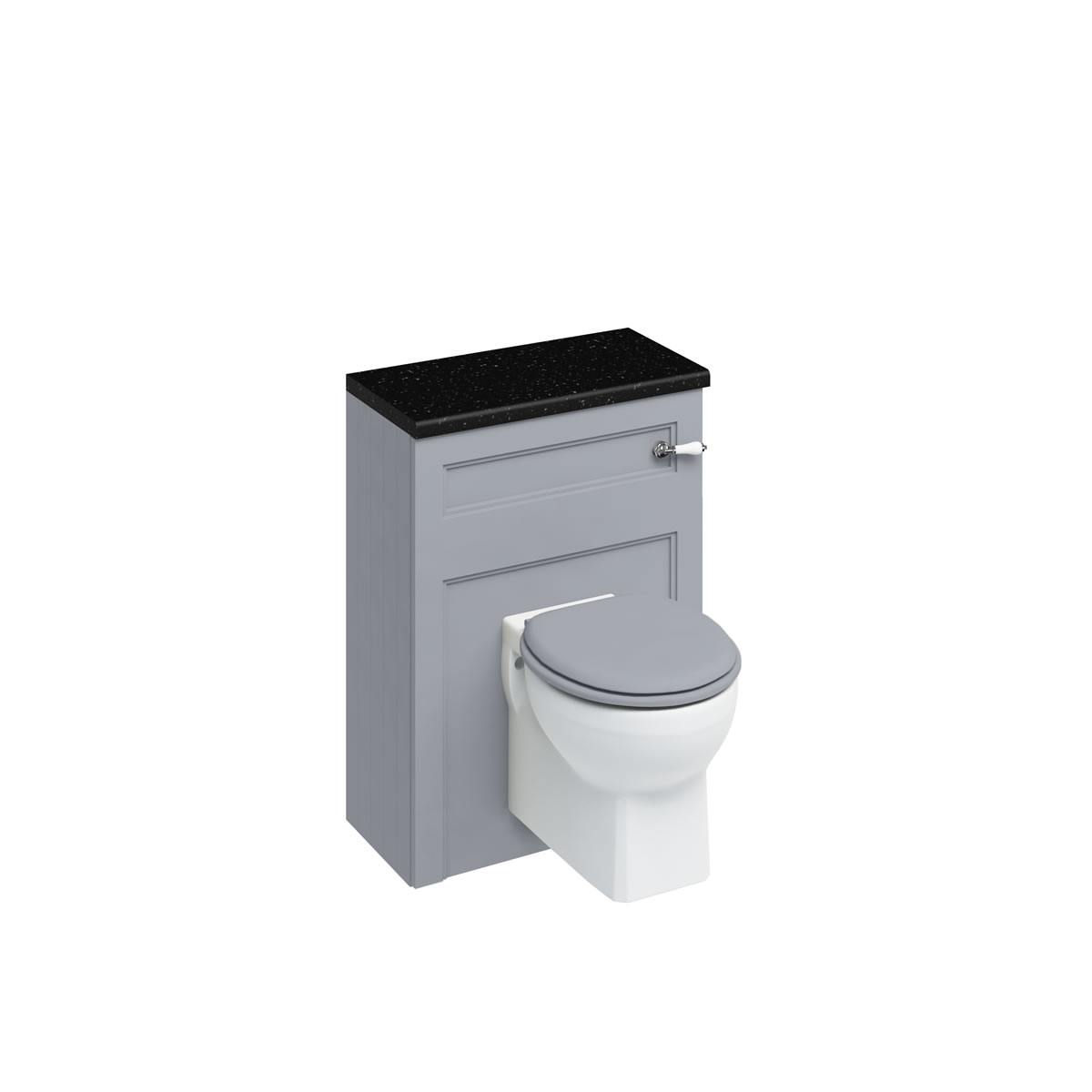 60 Wall hung WC Unit (including the cistern tank - lever flush ) - Classic Grey