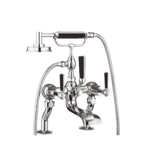 Waldorf Lever Bath Shower Mixer with Kit