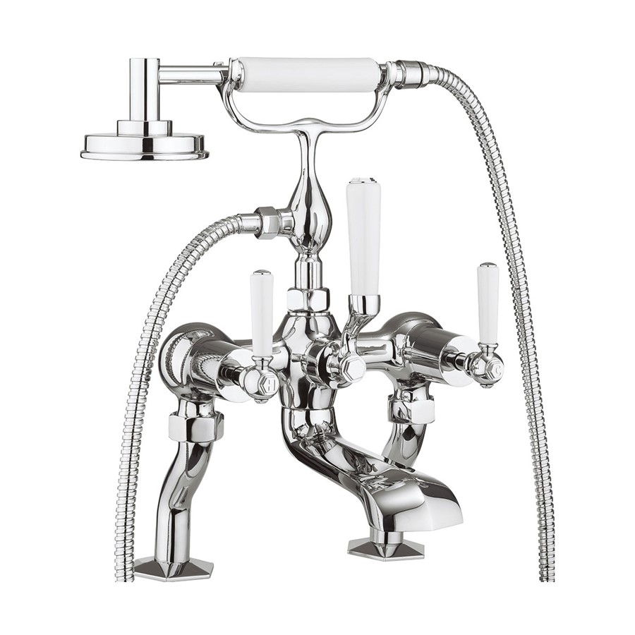 Waldorf Lever Bath Shower Mixer with Kit