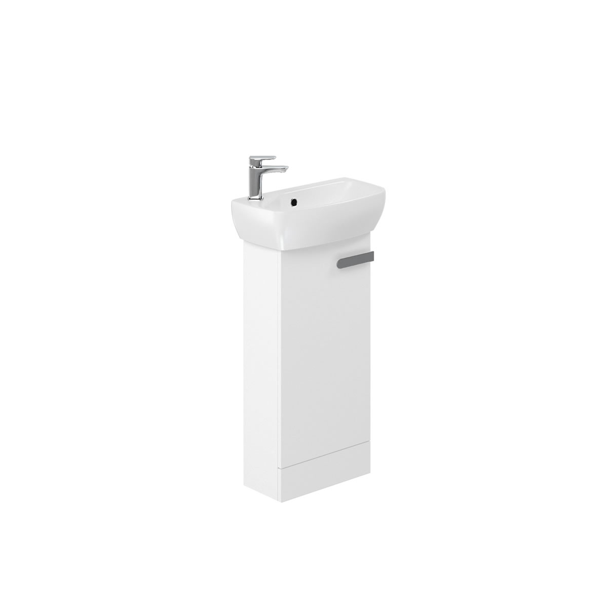 MyHome Cloakroom Floor Standing Unit & Basin