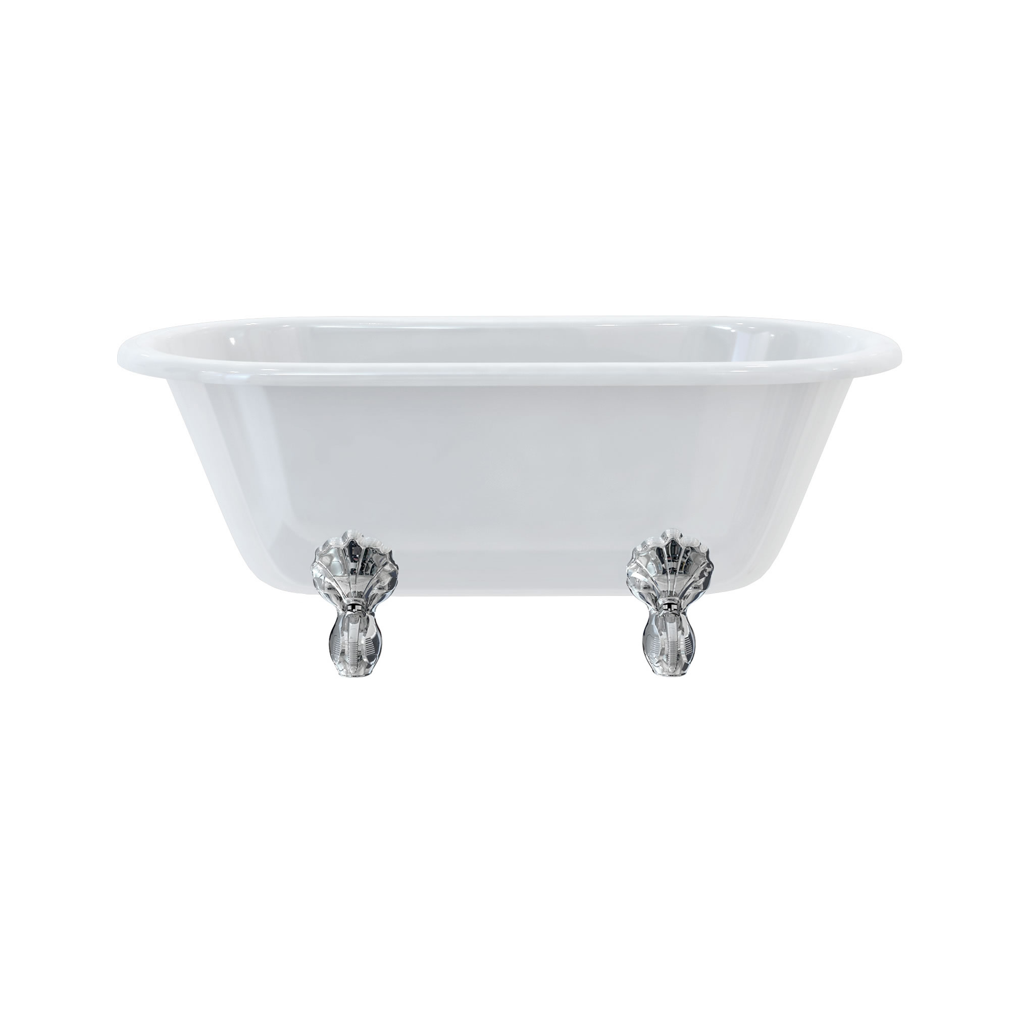 Windsor double ended 150cm bath with luxury legs