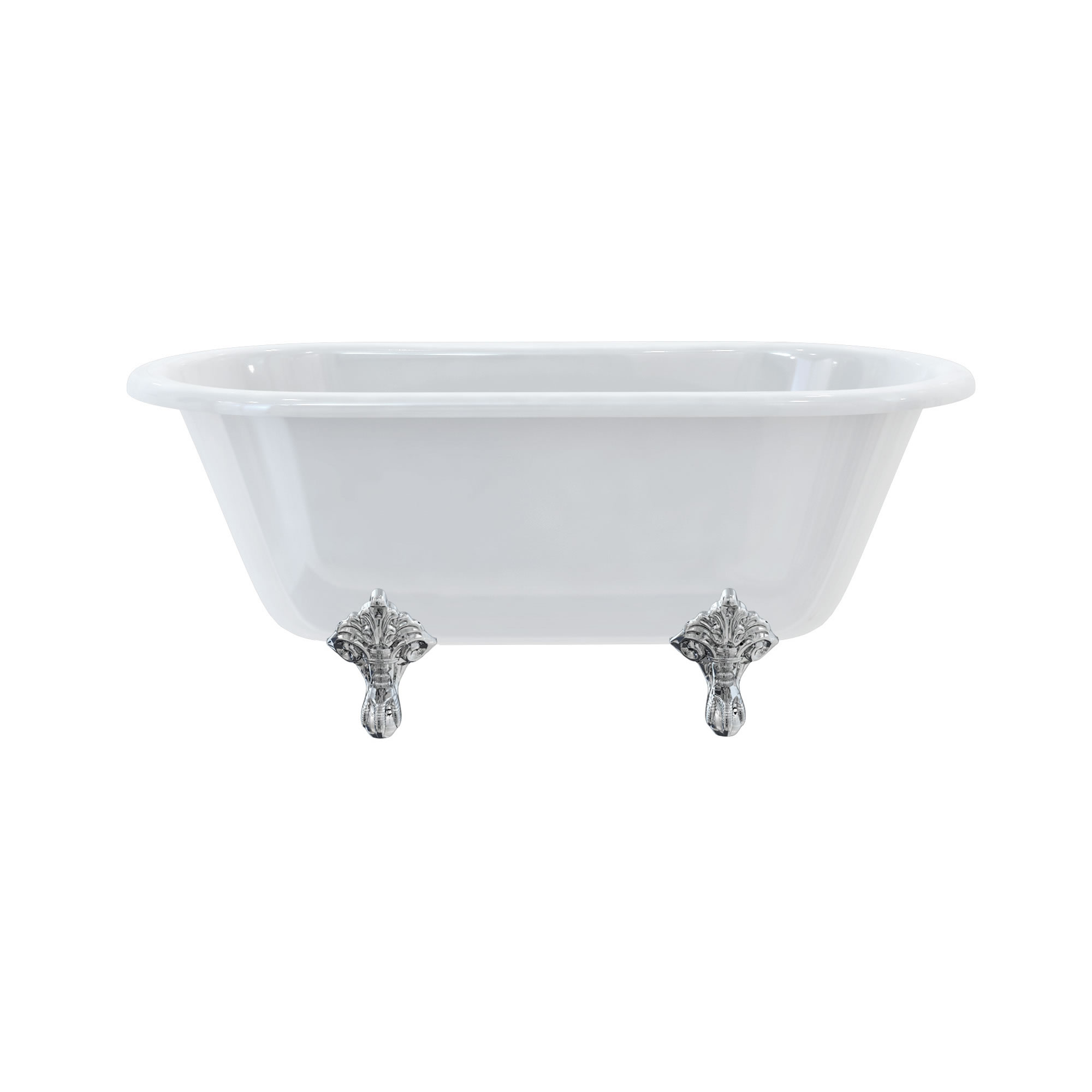 Windsor double ended 150cm bath with standard legs