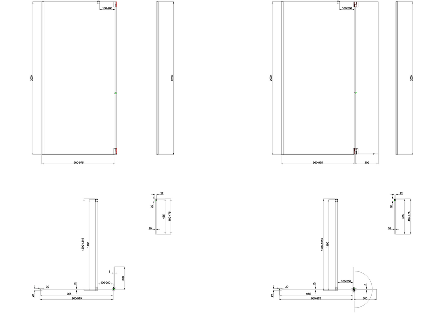 Corner with Hinged Deflector | BB Whitebook