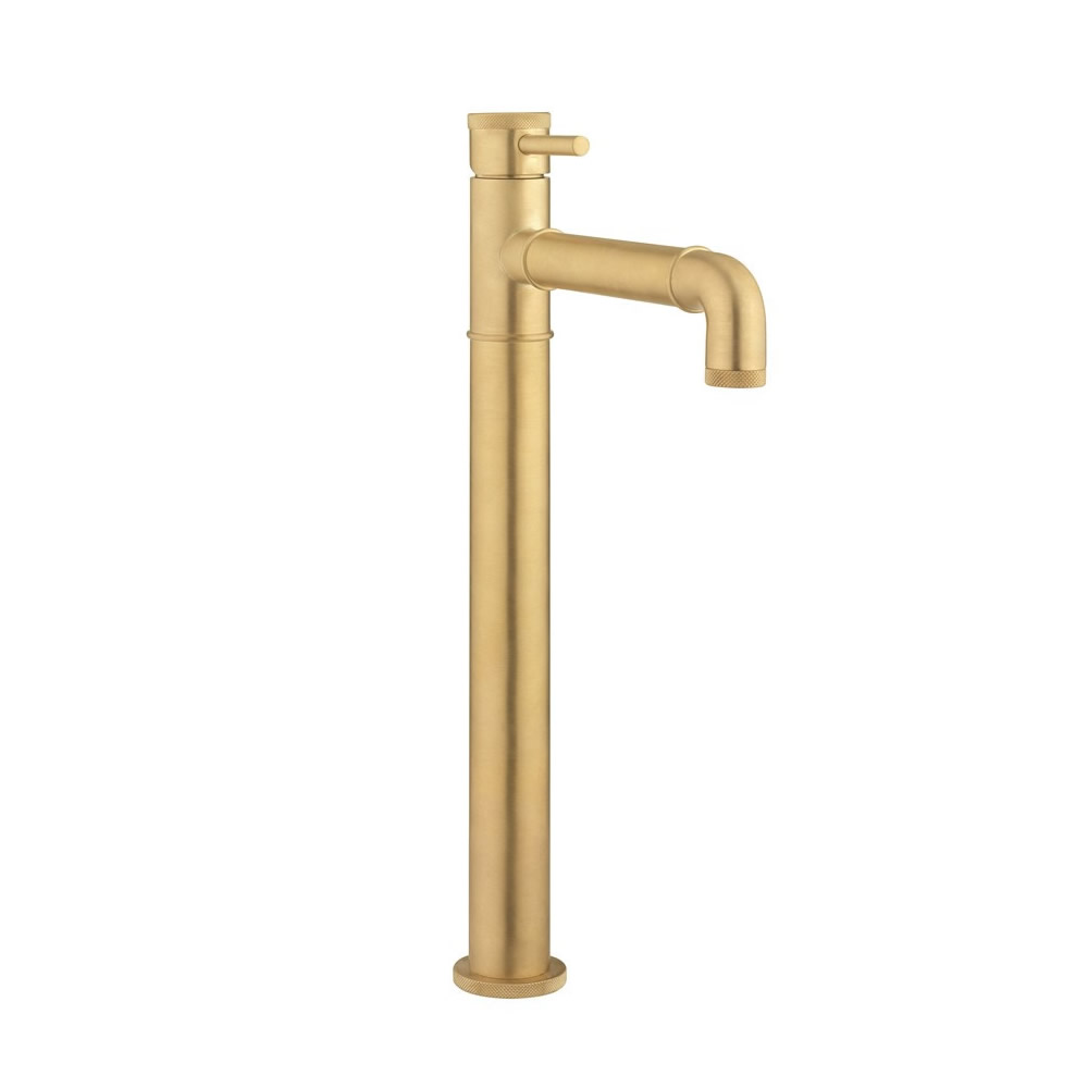 MPRO Industrial Basin Tall Monobloc - Unlacquered Brushed Brass
