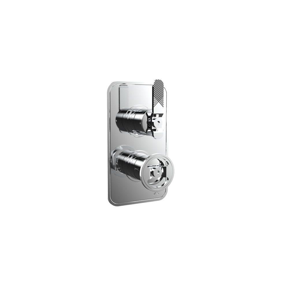 UNION Single Outlet Thermostatic Shower Valve with Lever Control - Chrome