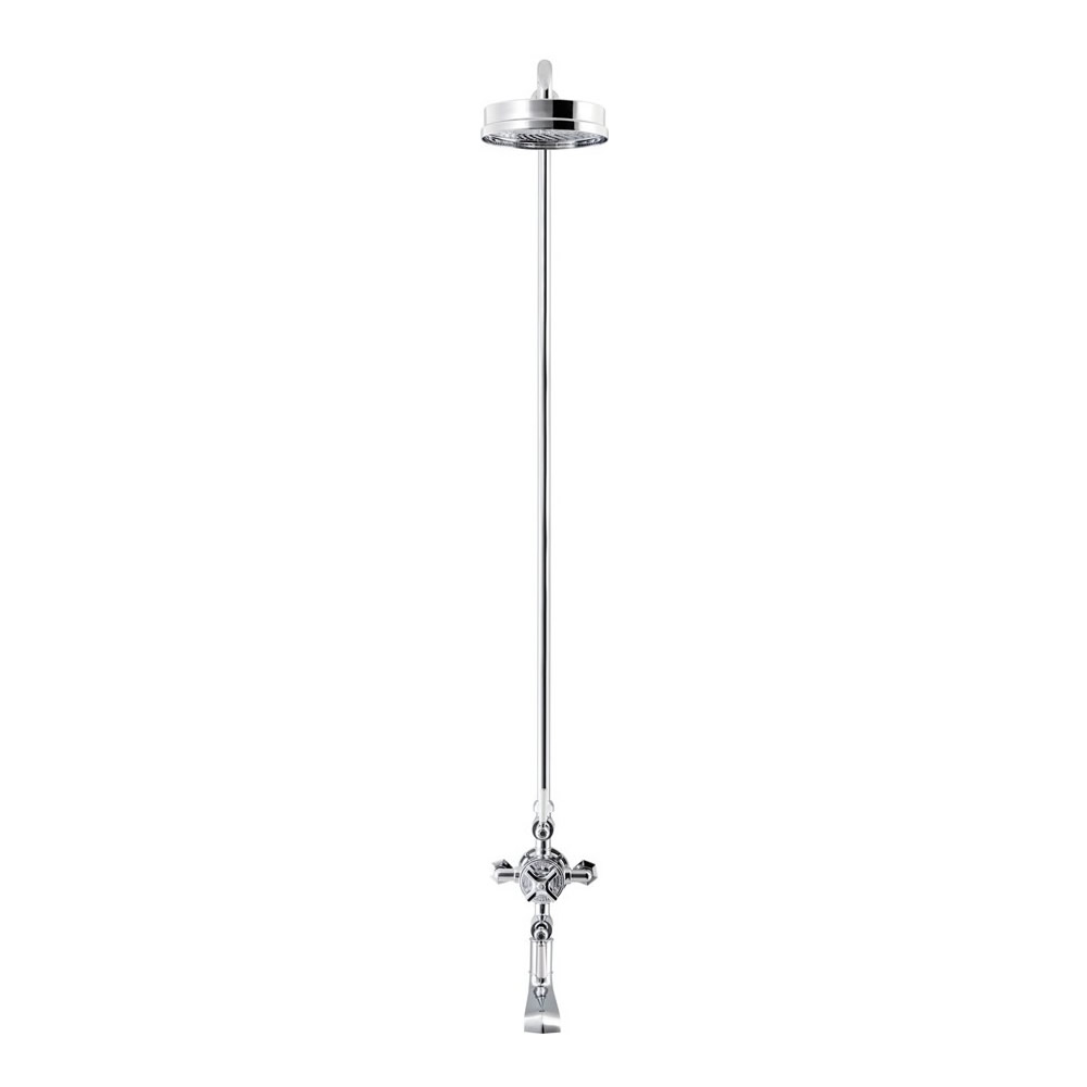 Waldorf Thermostatic Bath Shower Mixer with Fixed Head